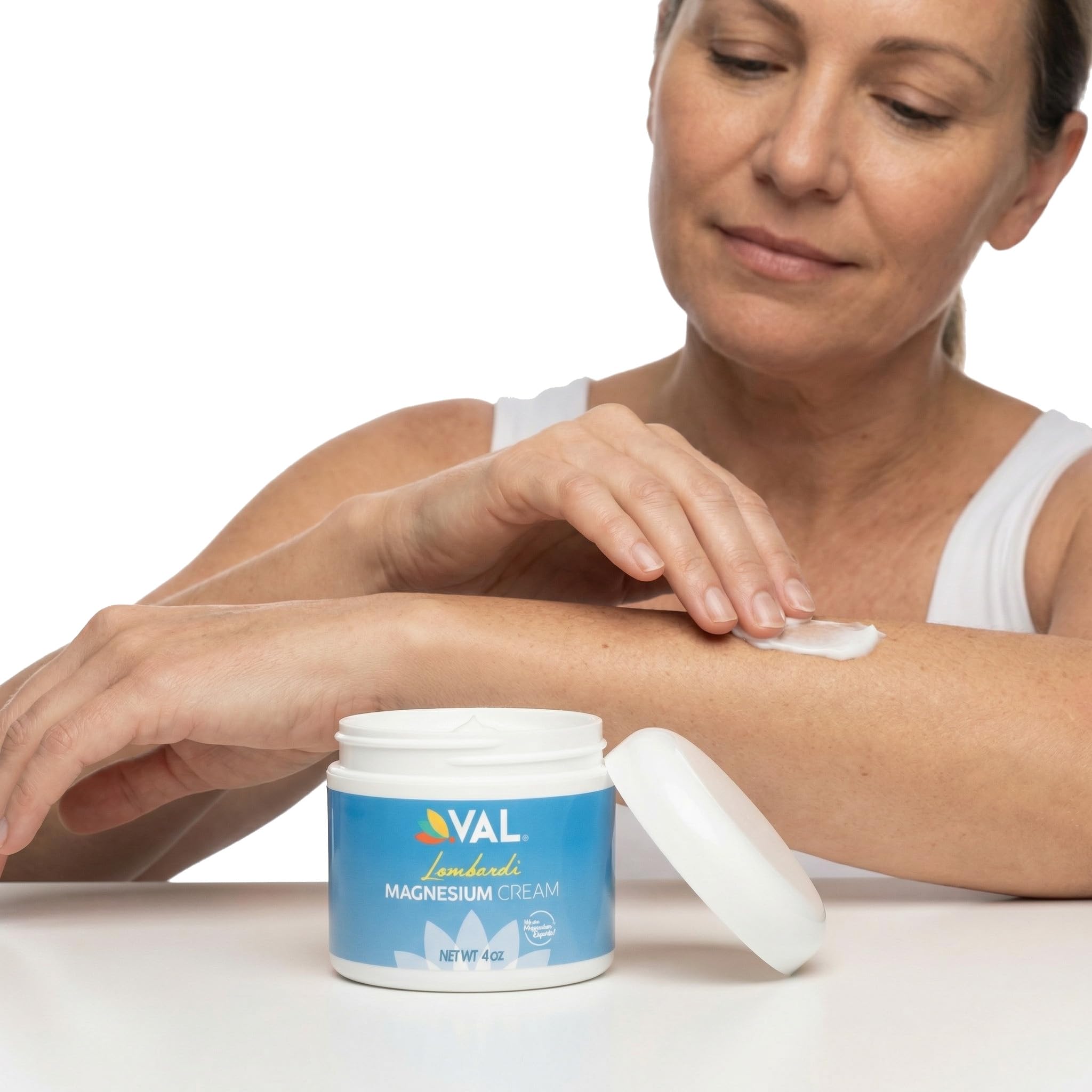 Amazon.com: VAL Lombardi Magnesium Lotion, Nighttime Zechstein